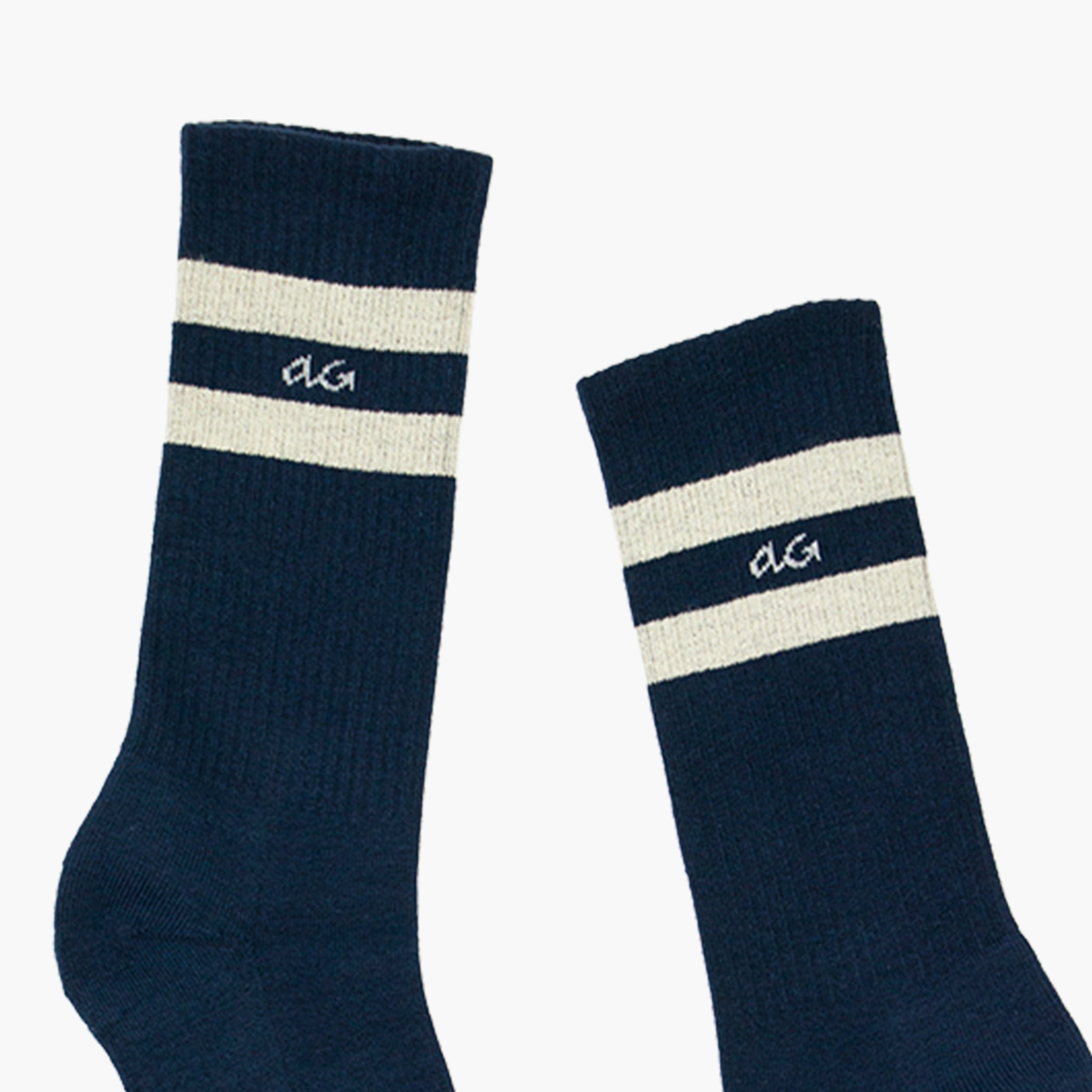 Alfredo Gonzales Athletic Stripes Yellow Socks