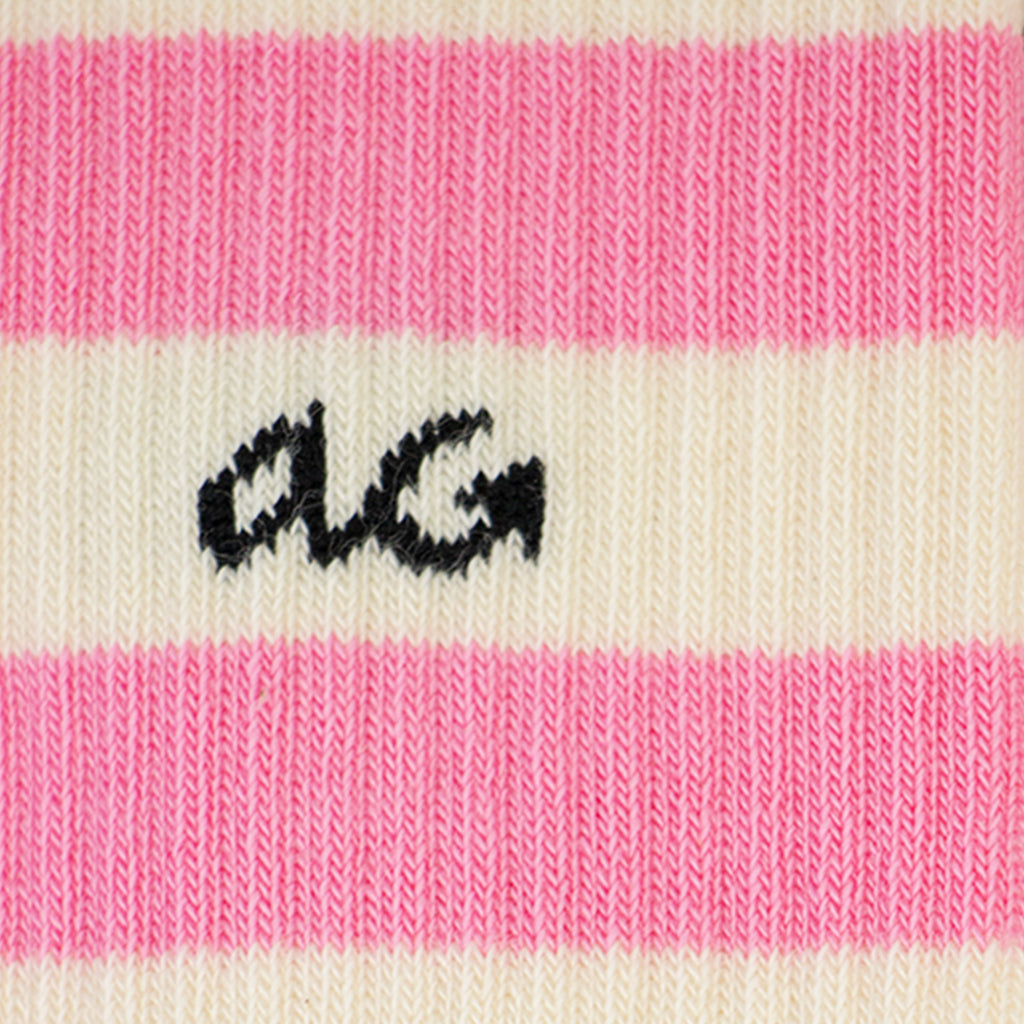 Alfredo Gonzales Athletic Stripes Yellow Socks
