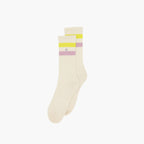 Alfredo Gonzales Athletic Stripes Yellow Socken