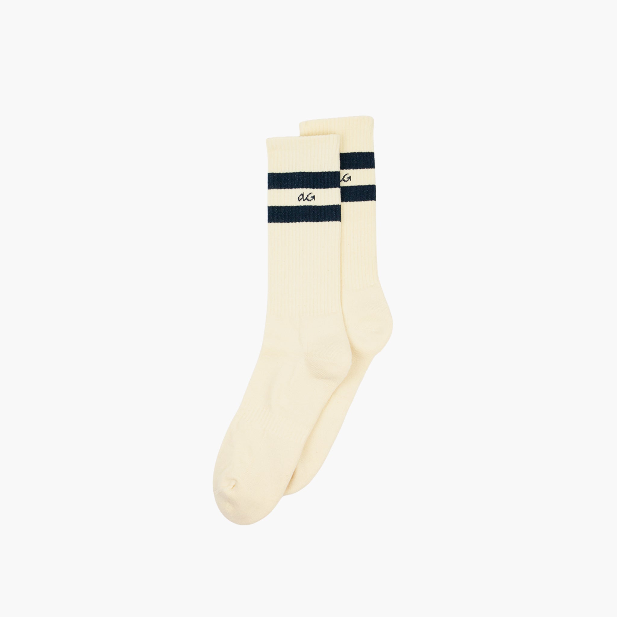 Alfredo Gonzales Athletic Stripes Yellow Socken