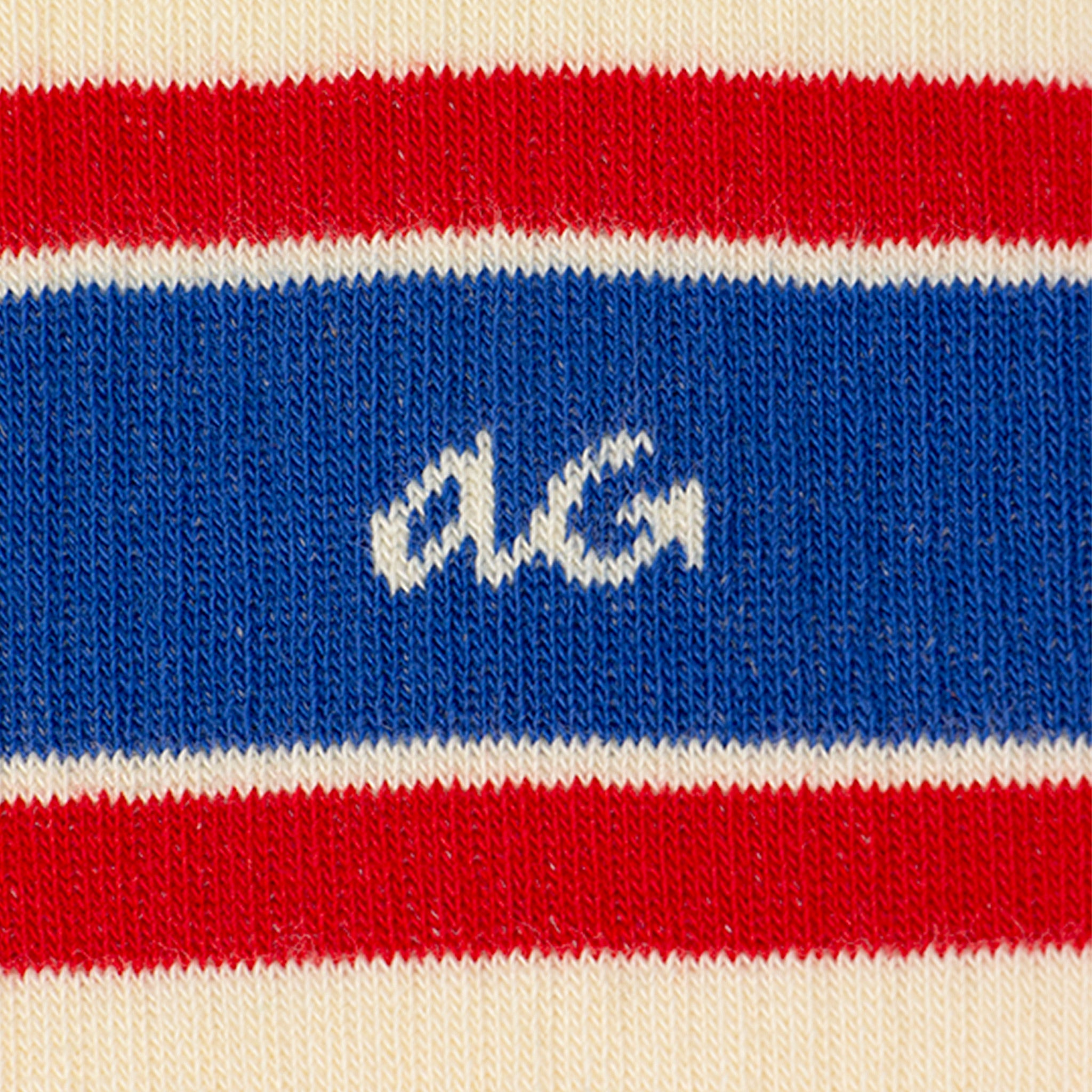 Alfredo Gonzales Athletic Vintage Stripes Sokken - Off White