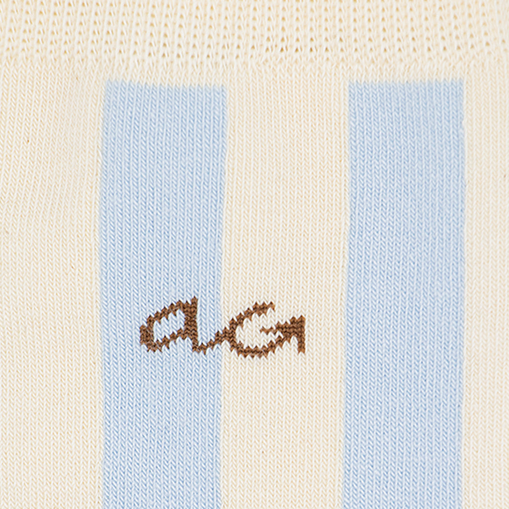 Alfredo Gonzales Athletic Stripes Yellow Socken