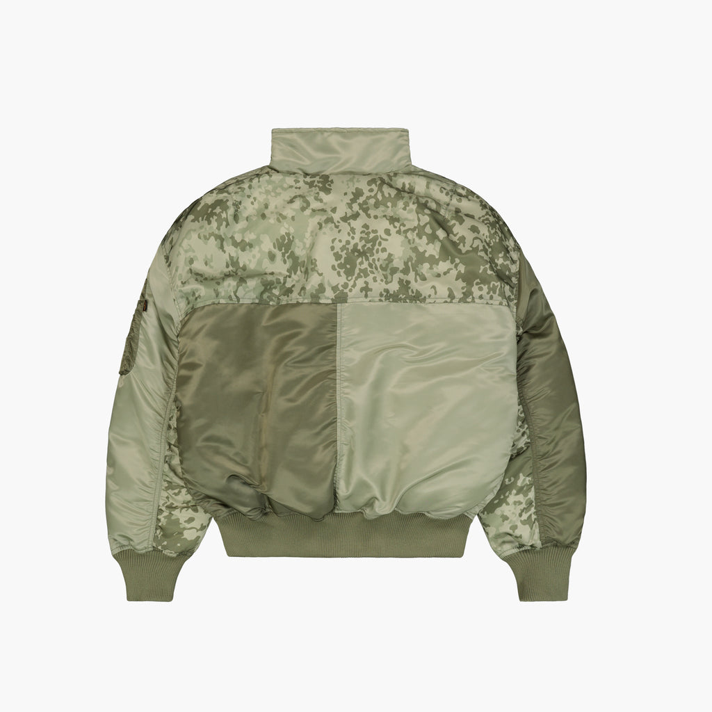 Alpha Industries N-2B Colorblock MOD Bomber - Forest Camo