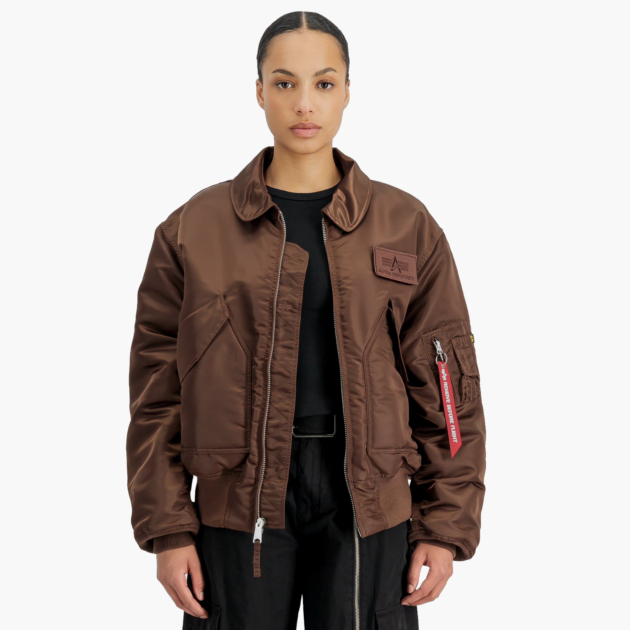 Alpha Industries CWU-45 Heritage Bomber - Powder Brown