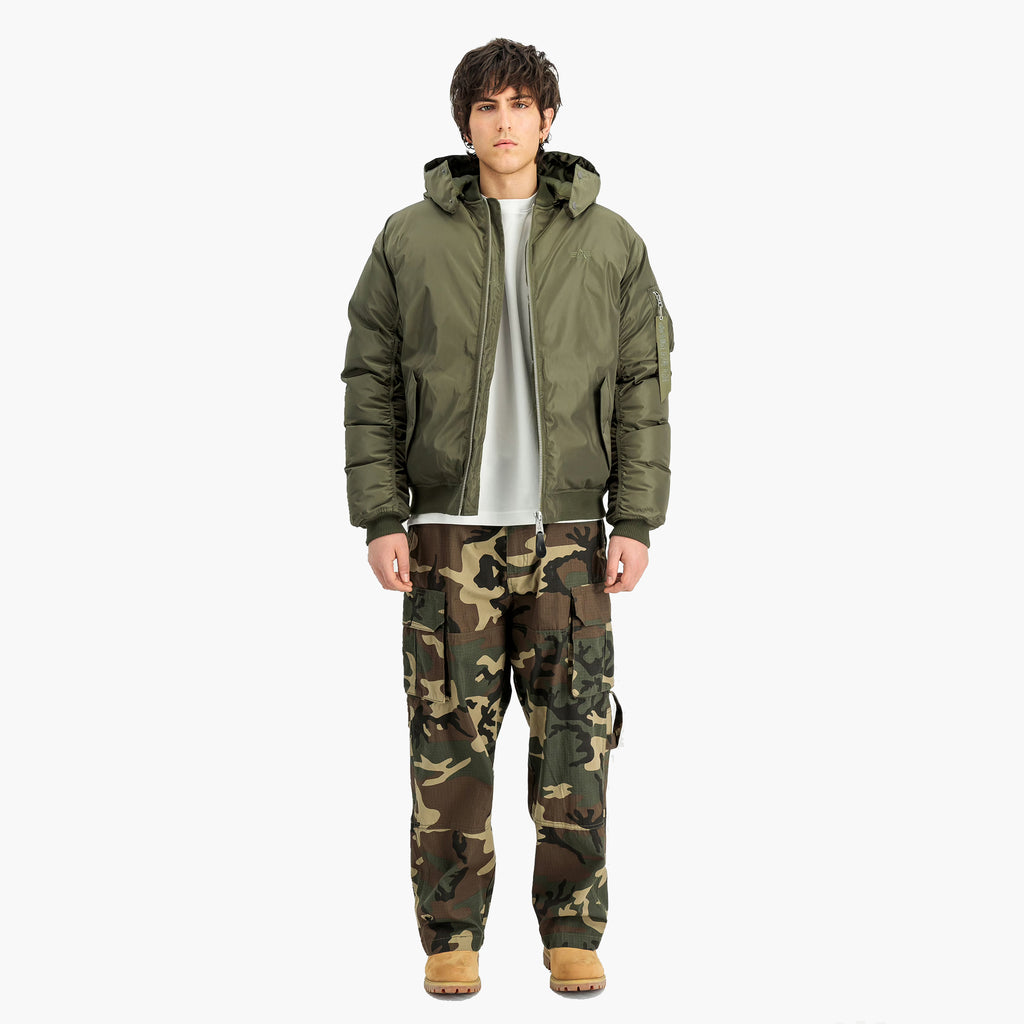 Alpha Industries MA-1 Taffeta Bomber Jacket - Dark Olive