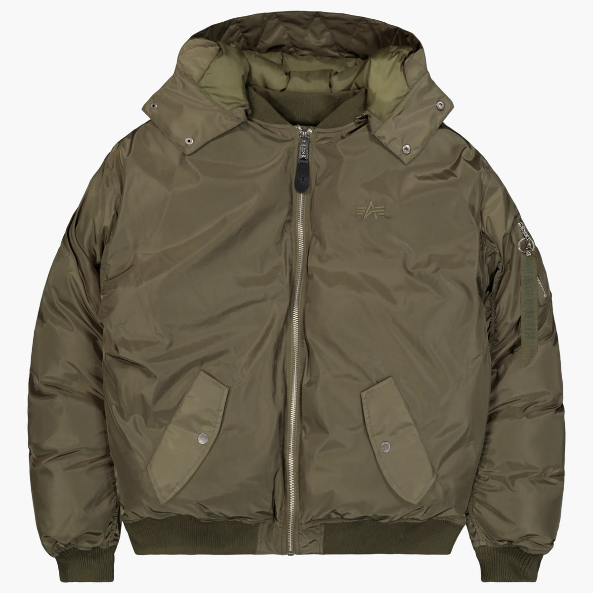 Alpha Industries MA-1 Taffeta Bomber Jacket - Dark Olive