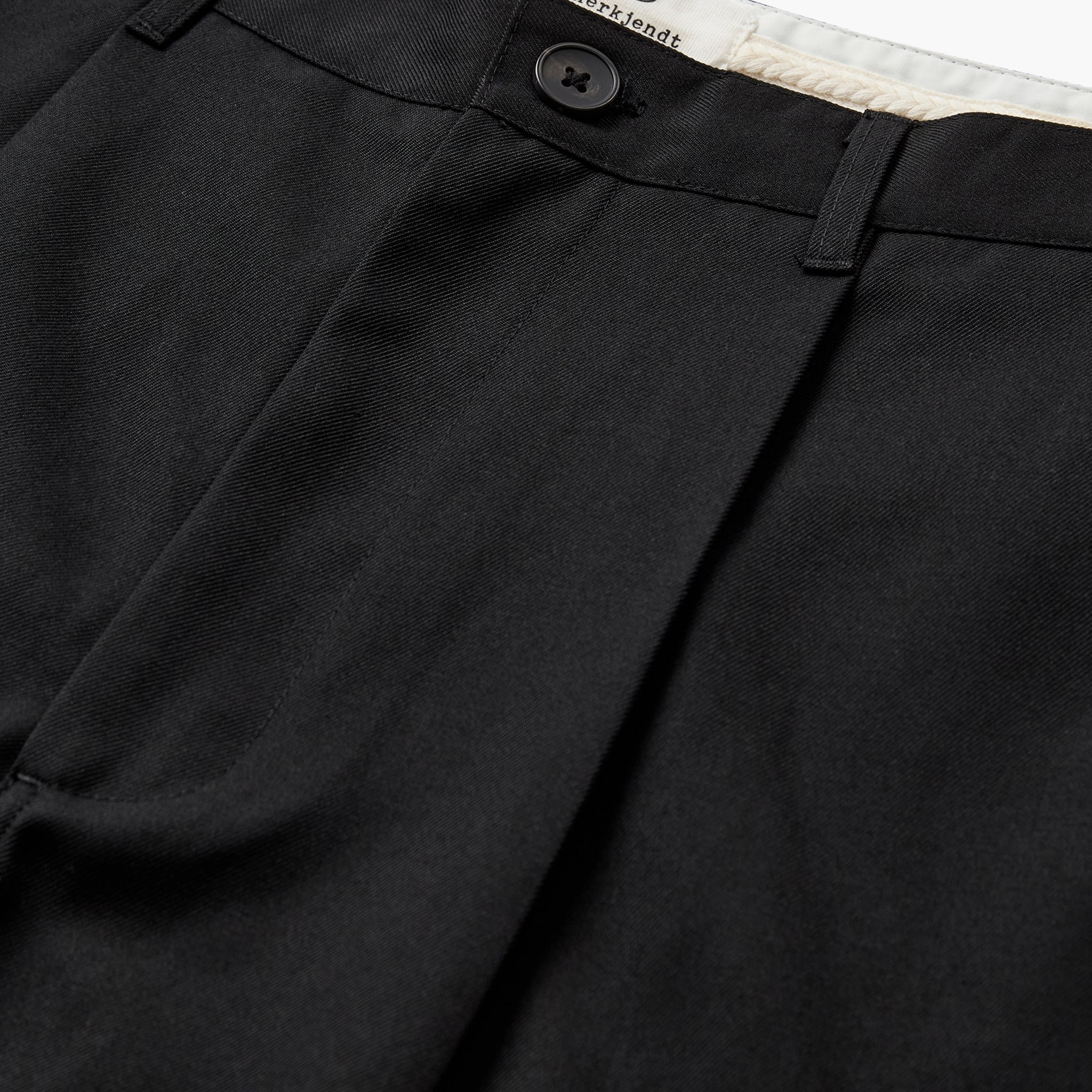 Anerkjendt Akjakob Wool Pants - Caviar