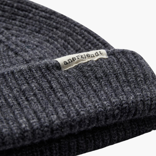 Anerkjendt Aksilvolo Merino Hood - Dark Grey Melange