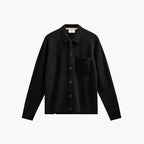 Anerkjendt Aksvend Needle Rib Knit Cardigan - Caviar