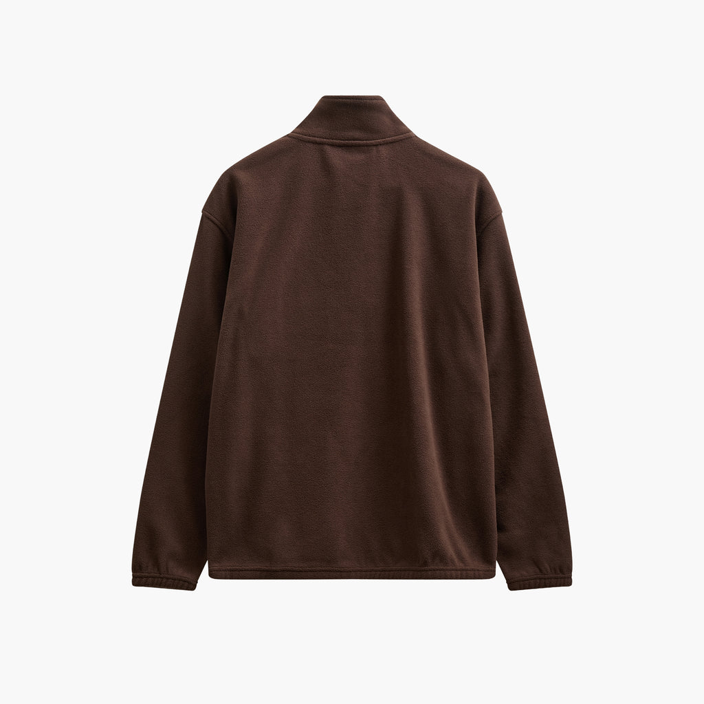 Anerkjendt Aktoni Fleece Half Zip Sweat - Delicioso