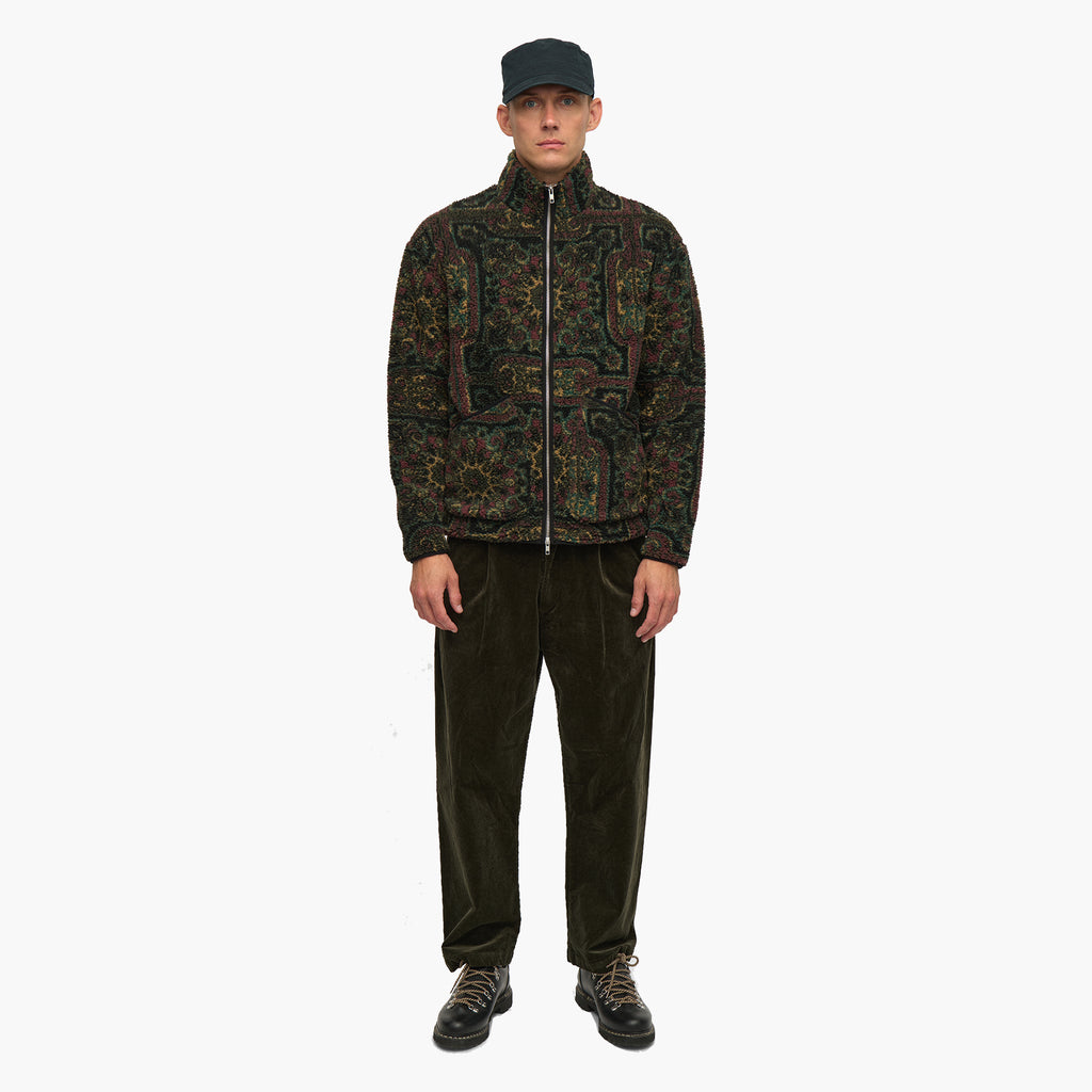 Anerkjendt Aktoni Jacq Teddy Cardigan - Forest Night