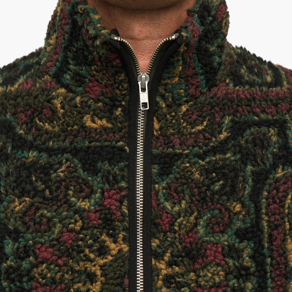 Anerkjendt Aktoni Jacq Teddy Cardigan - Forest Night