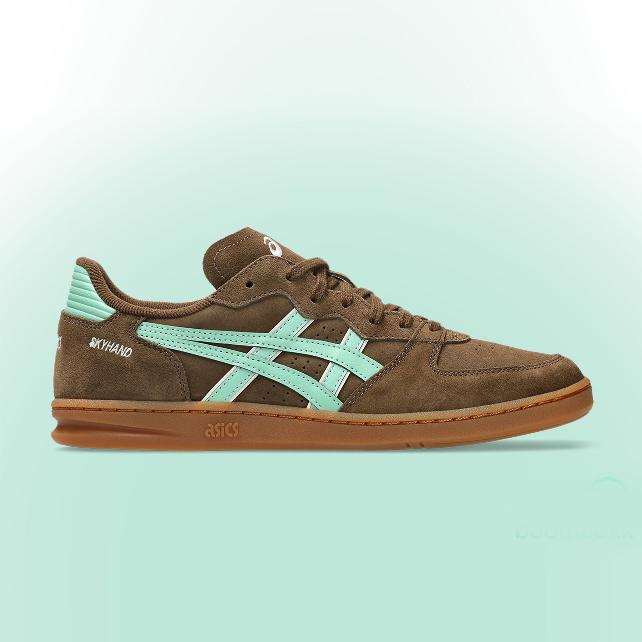 Asics Skyhand OG - Brown Storm Ice Green