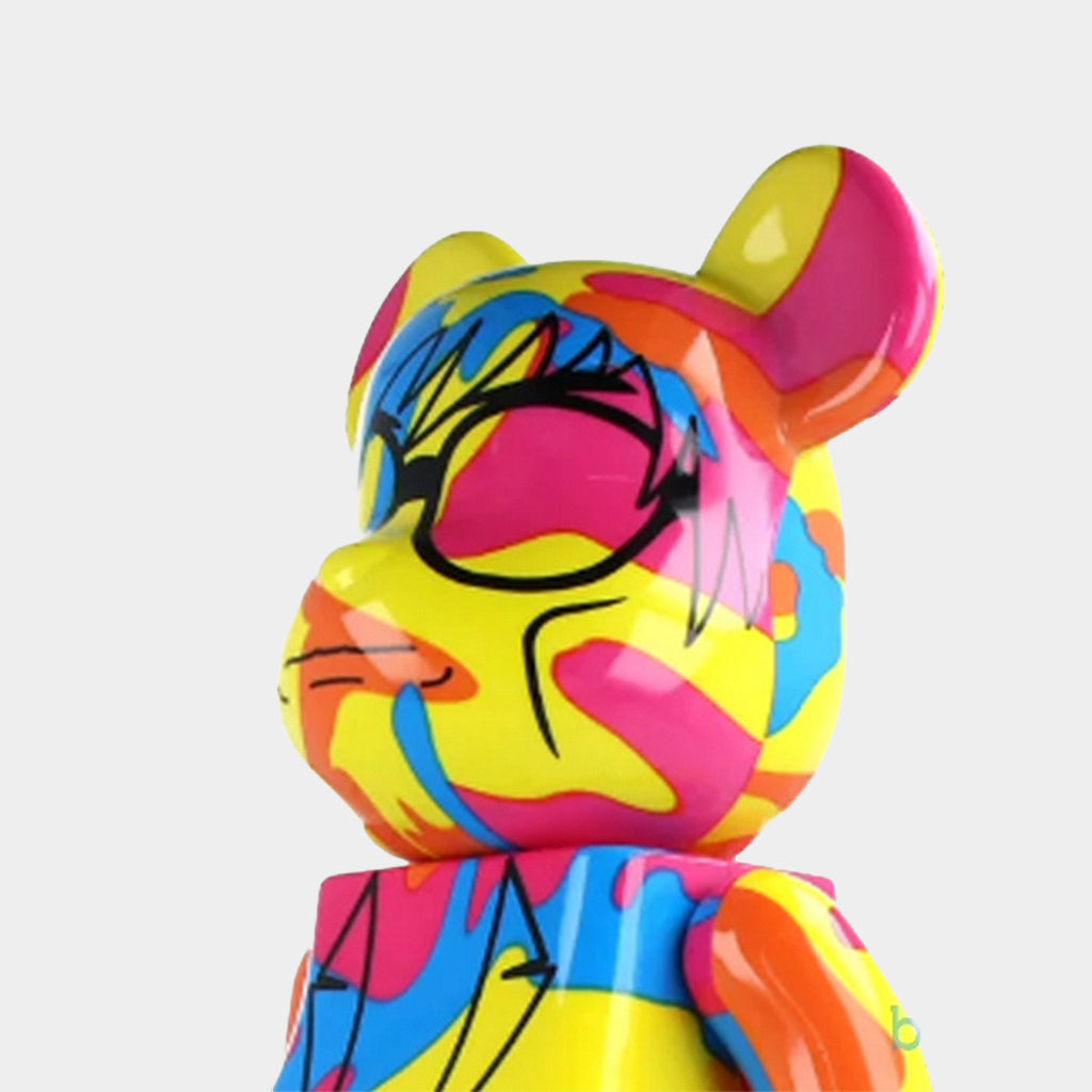 Bearbrick Andy Warhol World Wide Tour 3 - 400% + 100%