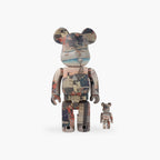 Bearbrick Hiroshige Utagawa - De 53 stations van de Tokaido-Nihonbashi