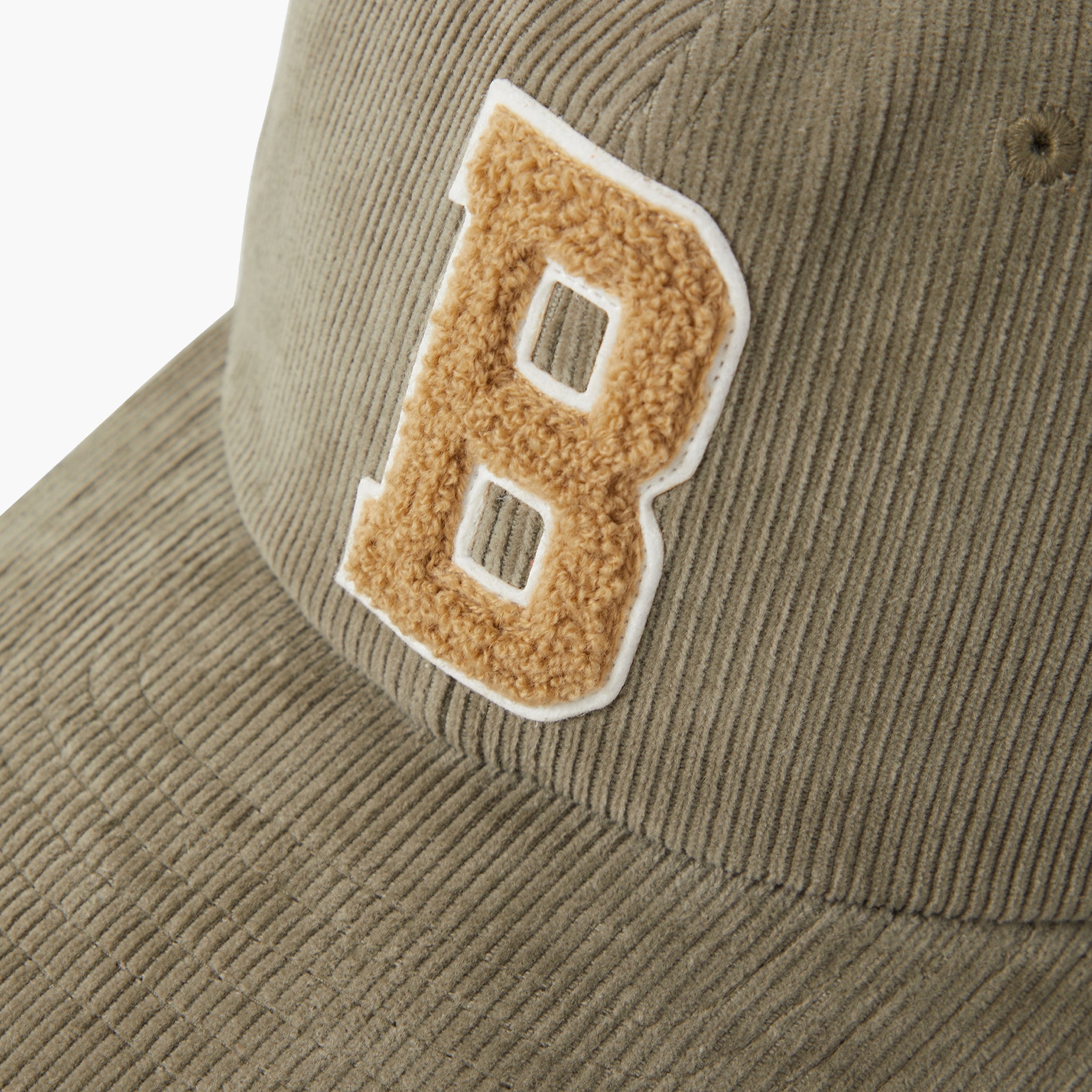 Brixton Big B Adjustable Hat - Dark Olive Corduroy