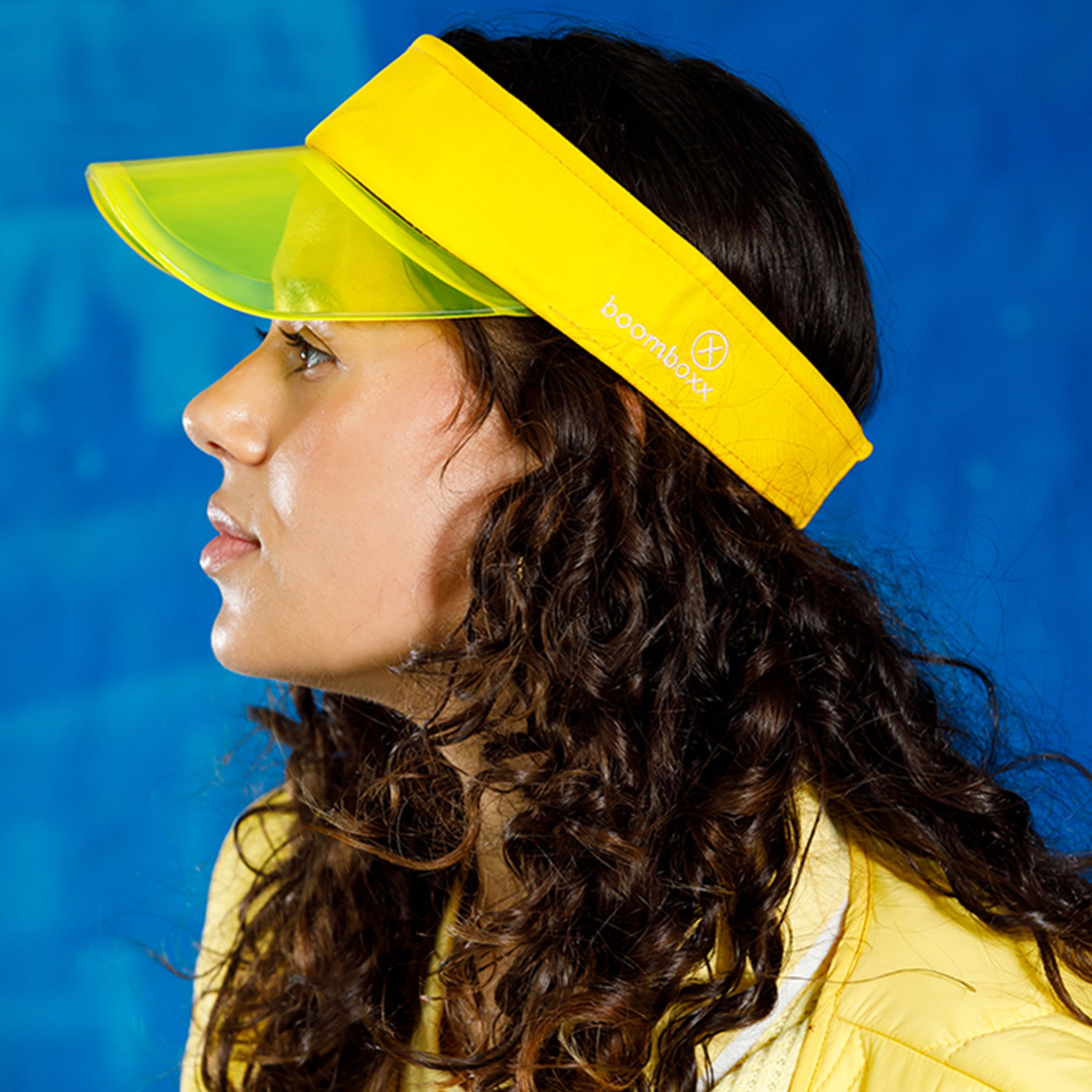 Boomboxx Zonneklep - Geel