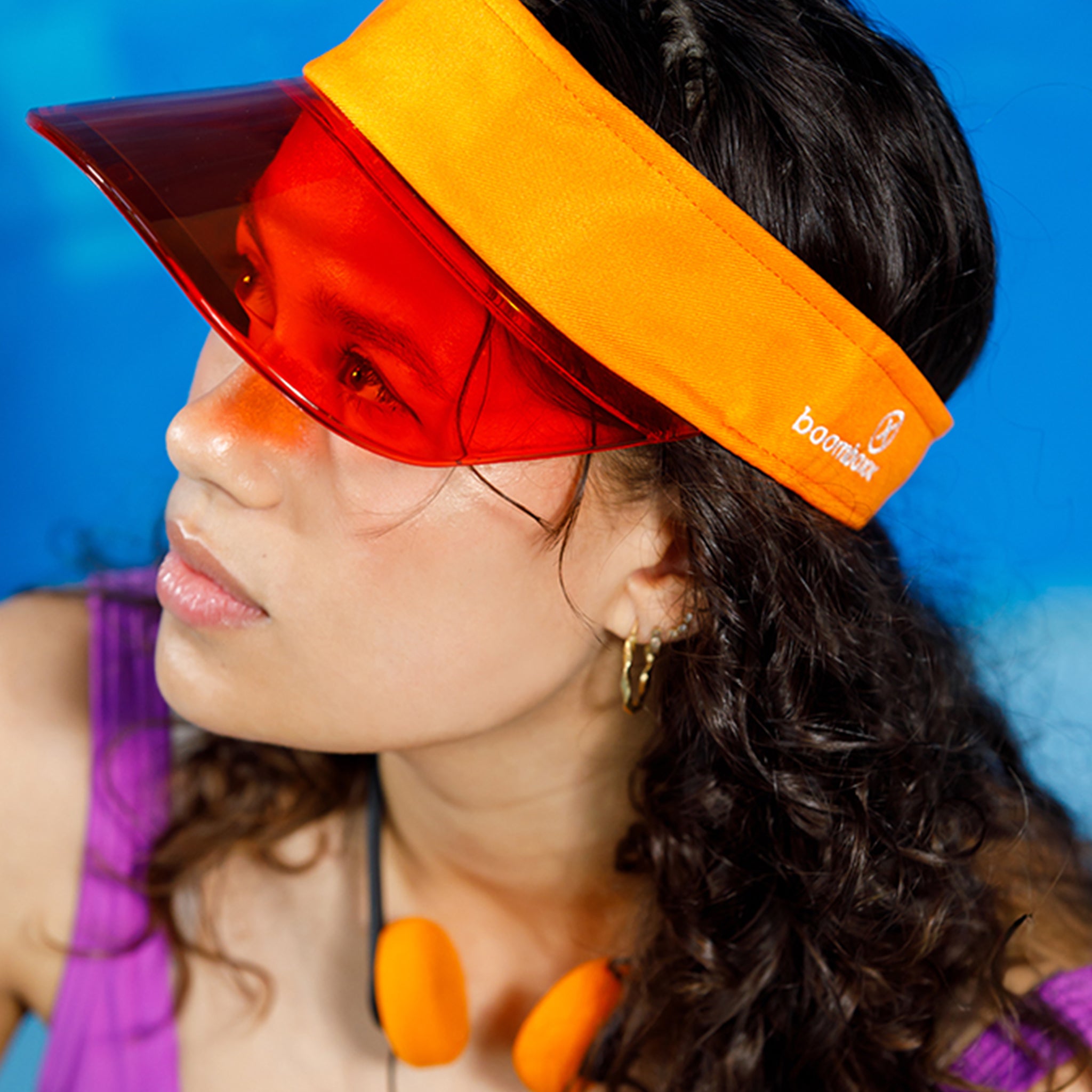 Boomboxx Zonneklep - Oranje