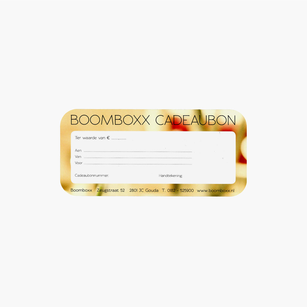 Boomboxx Cadeaubon