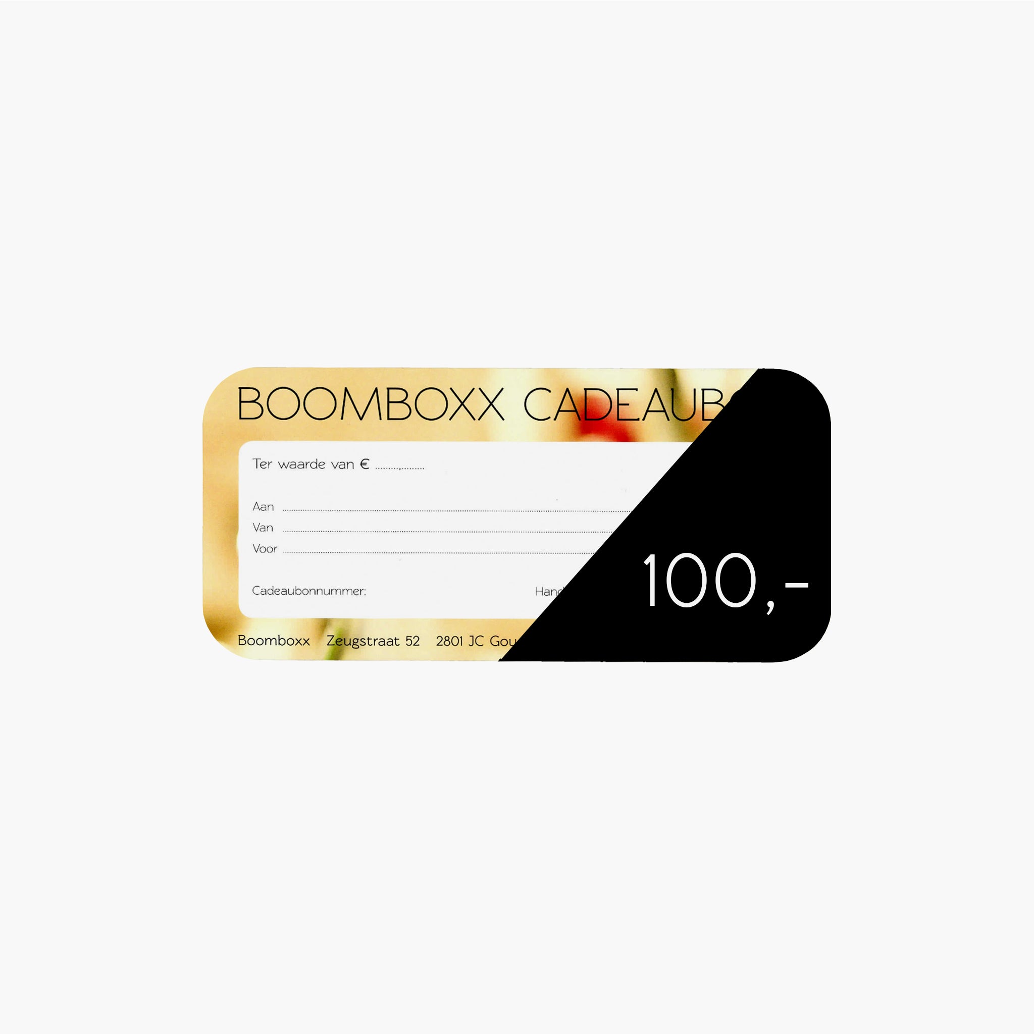 Boomboxx Cadeaubon