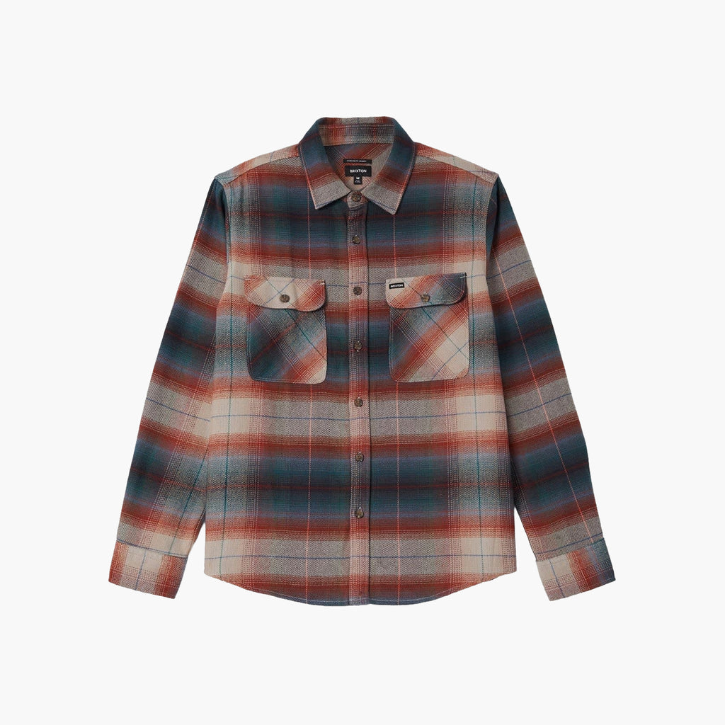 Brixton Bowery Flannel - Multi Shadow