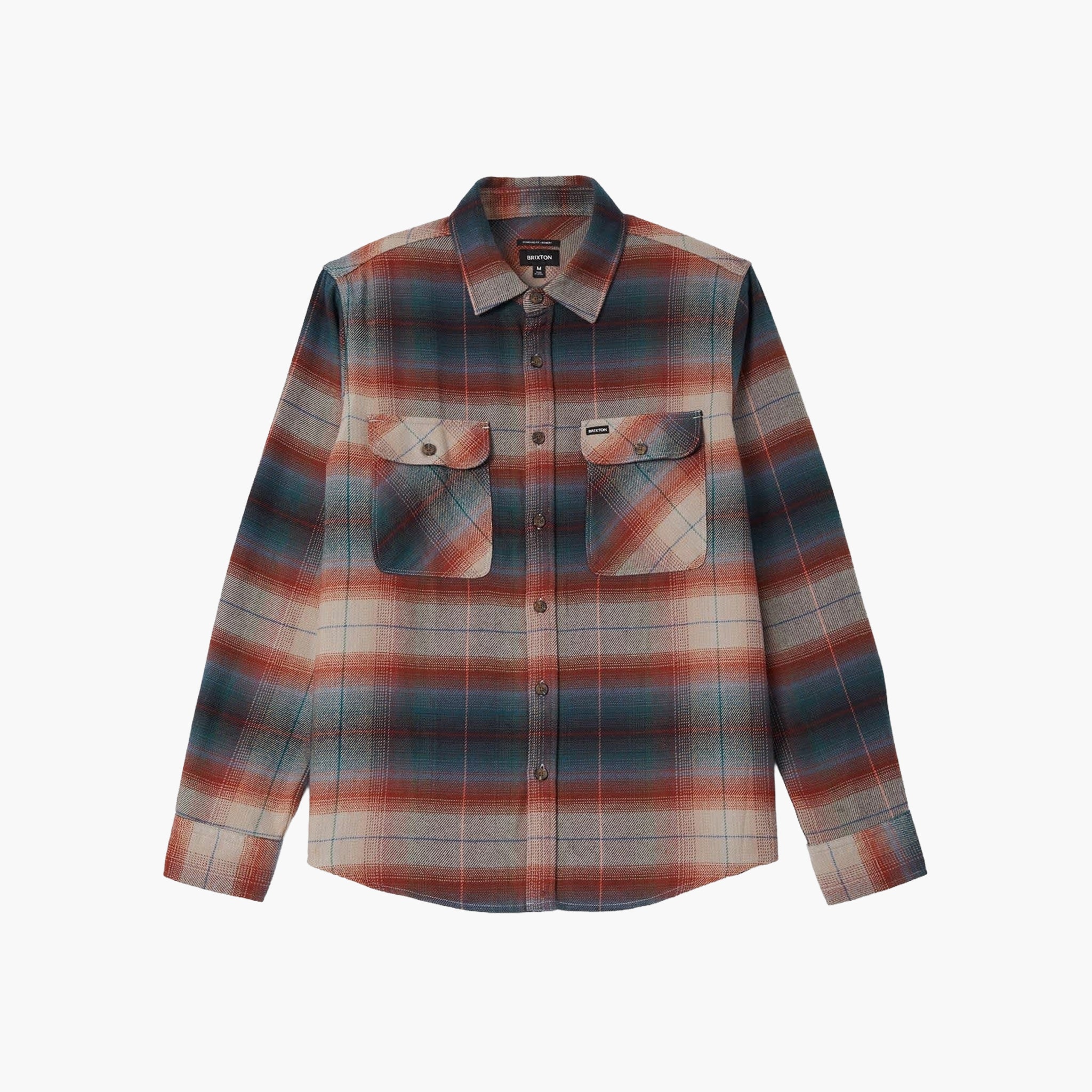 Brixton Bowery Flannel - Multi Shadow