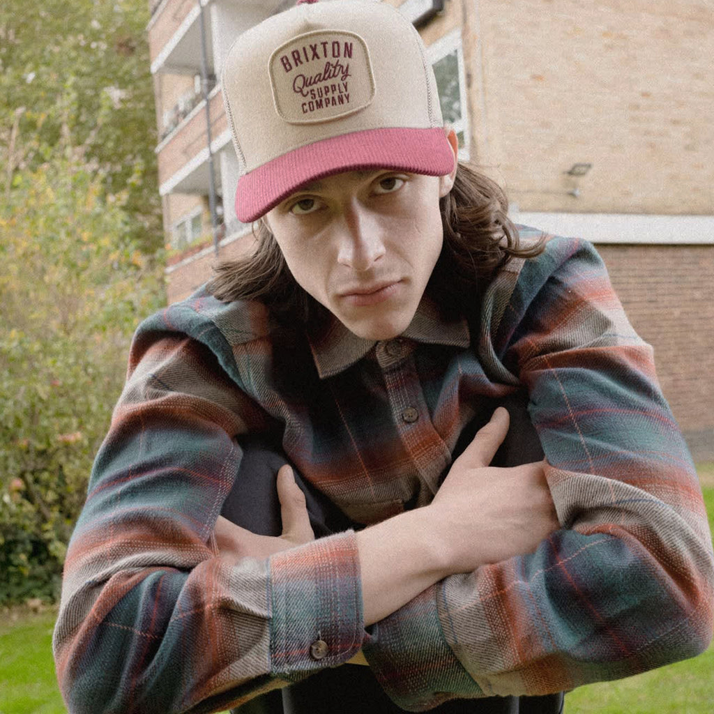 Brixton Bowery Flannel - Multi Shadow