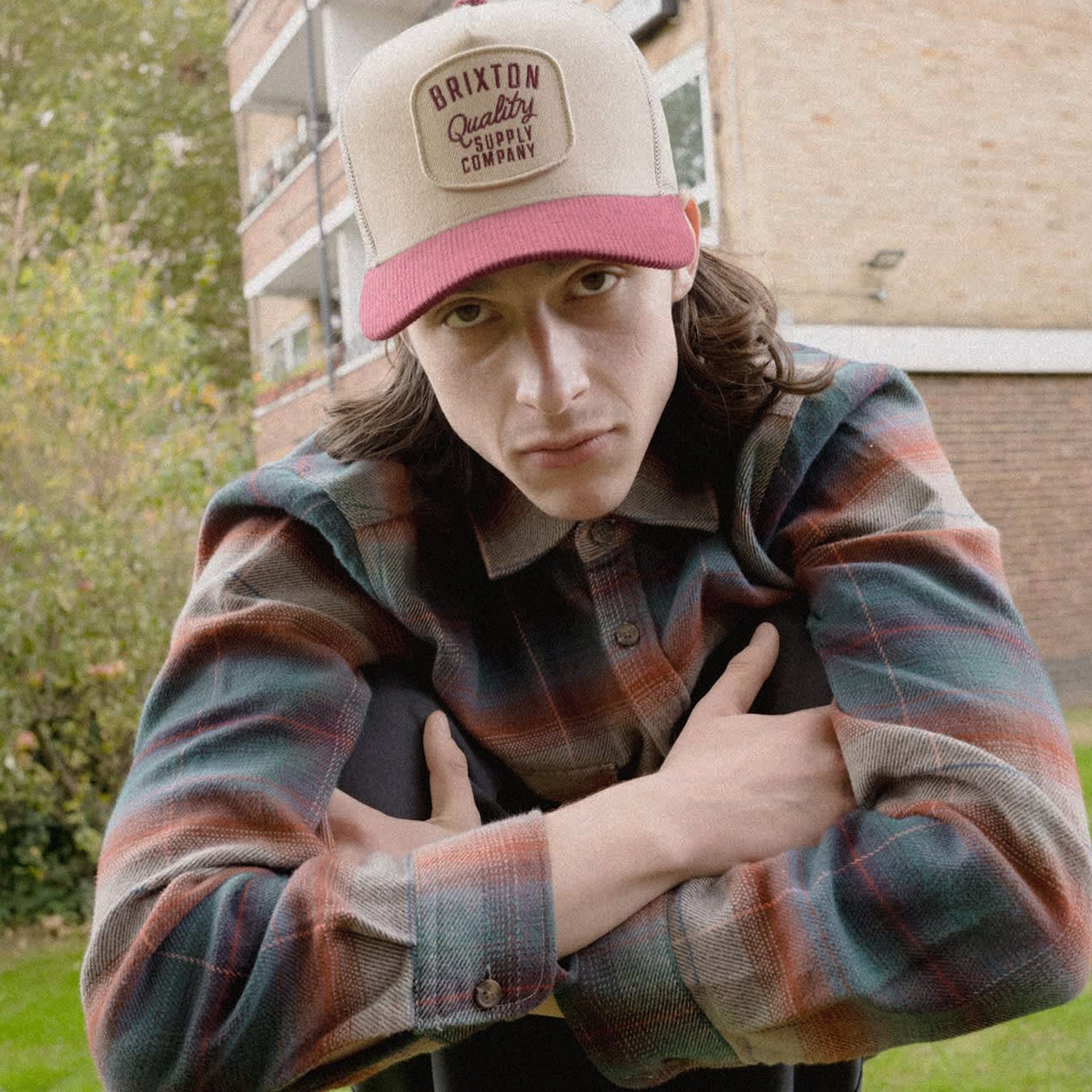 Brixton Bowery Flannel - Multi Shadow