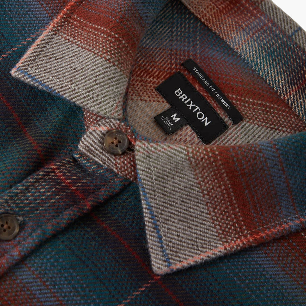 Brixton Bowery Flannel - Multi Shadow
