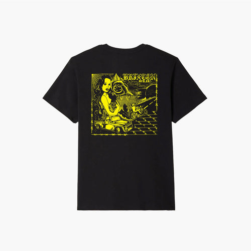 Brixton Cisco SS T-Shirt - Black Yellow