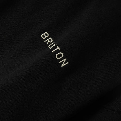 Brixton Embroidery Crew - Black