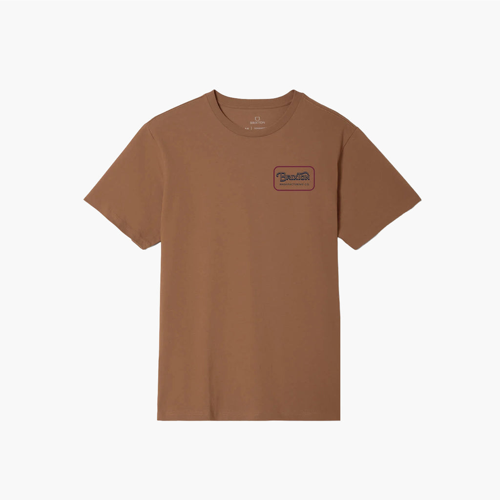 Brixton Grade SS T-Shirt - Brown Sugar