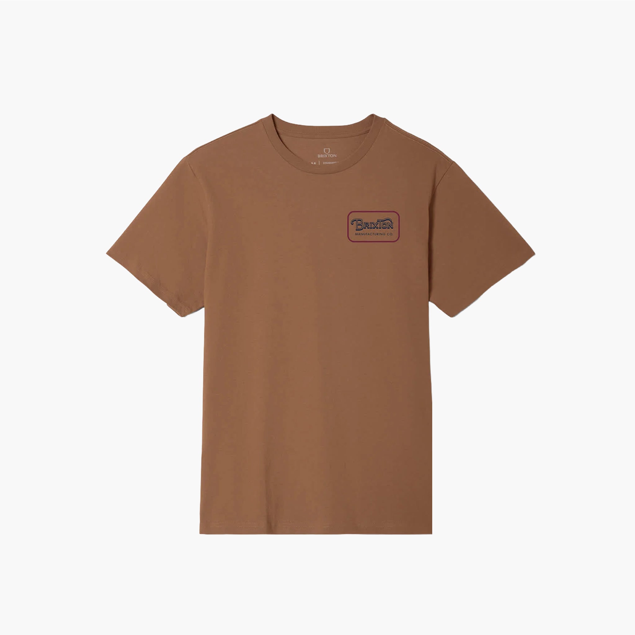 Brixton Grade SS T-Shirt - Brown Sugar