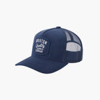 Brixton Hubal Trucker Cap - Dark Navy Corduroy