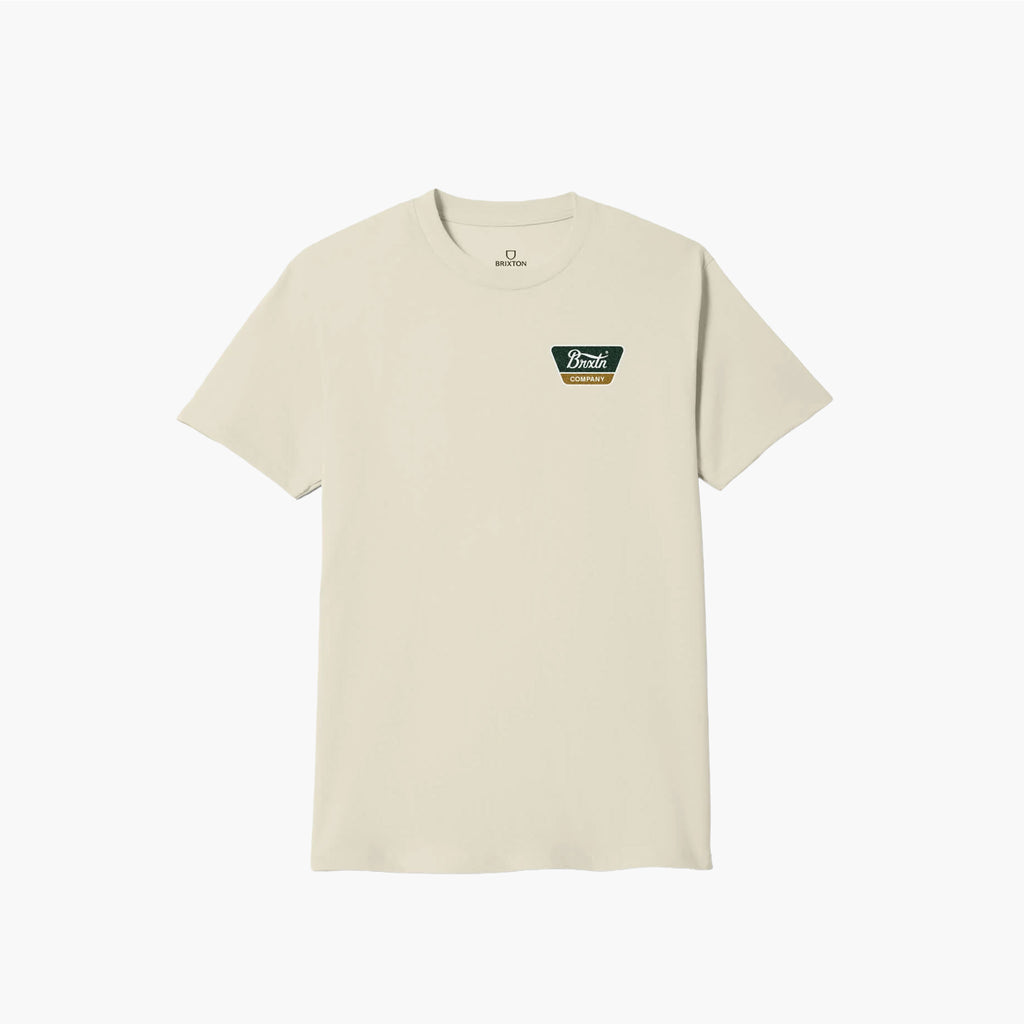 Brixton Linwood SS T-Shirt - Cream