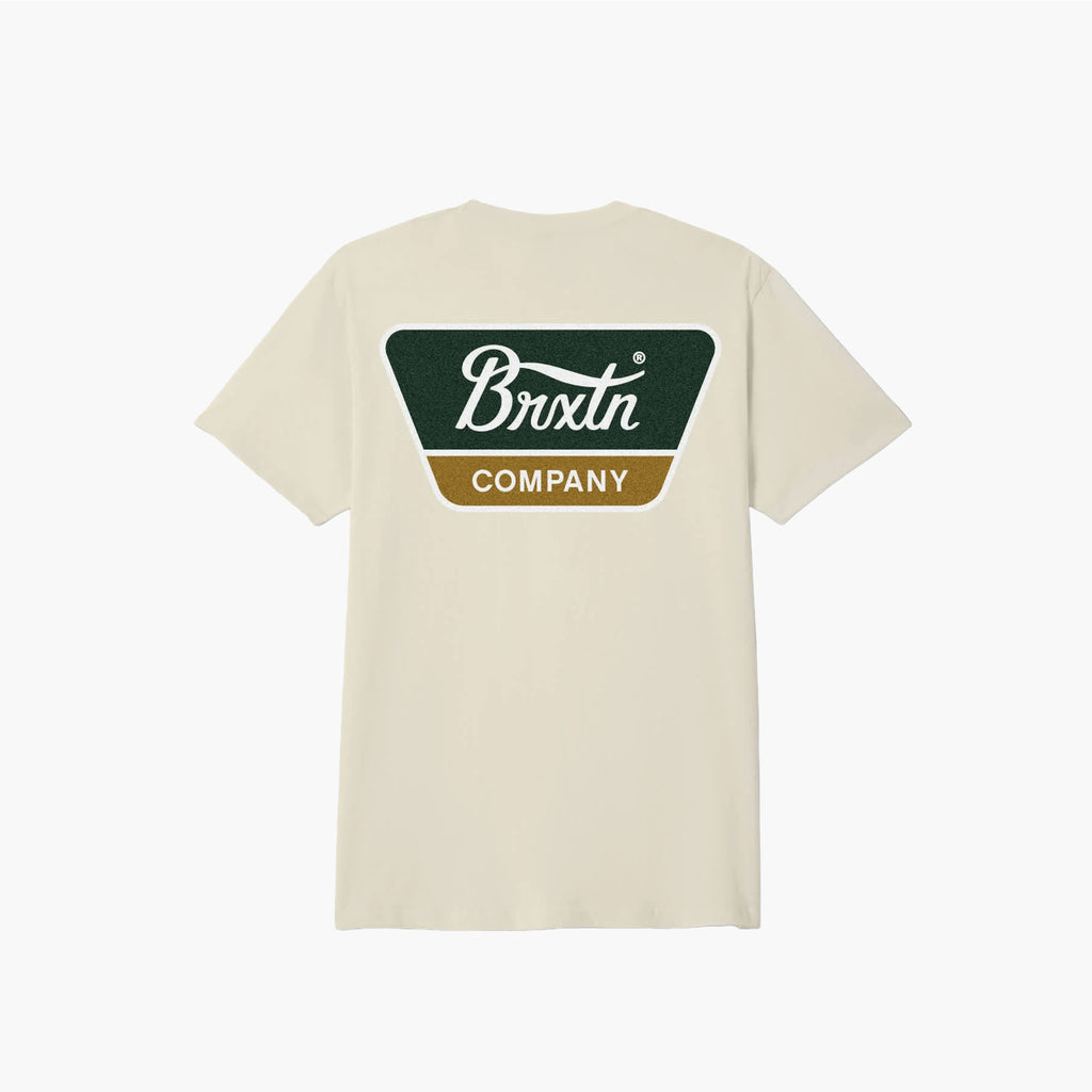 Brixton Linwood SS T-Shirt - Cream