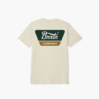 Brixton Linwood SS T-Shirt - Cream