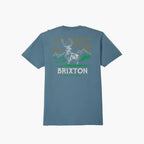 Brixton Oakmont SS STND T-Shirt - Harbor Blue