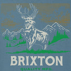 Brixton Oakmont SS STND T-Shirt - Harbor Blue