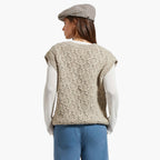 Brixton Women's Lafeyette Oversized Sweat - Marble Beige