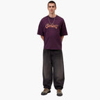 Carhartt WIP Aaron Pant - Black Tobacco used wash