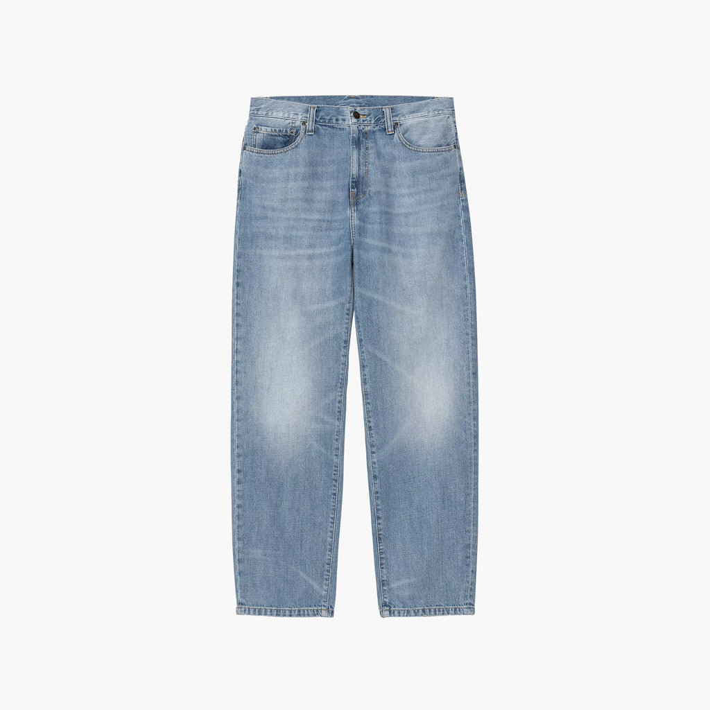 Carhartt WIP Aaron Pant Blue - Burst Washed