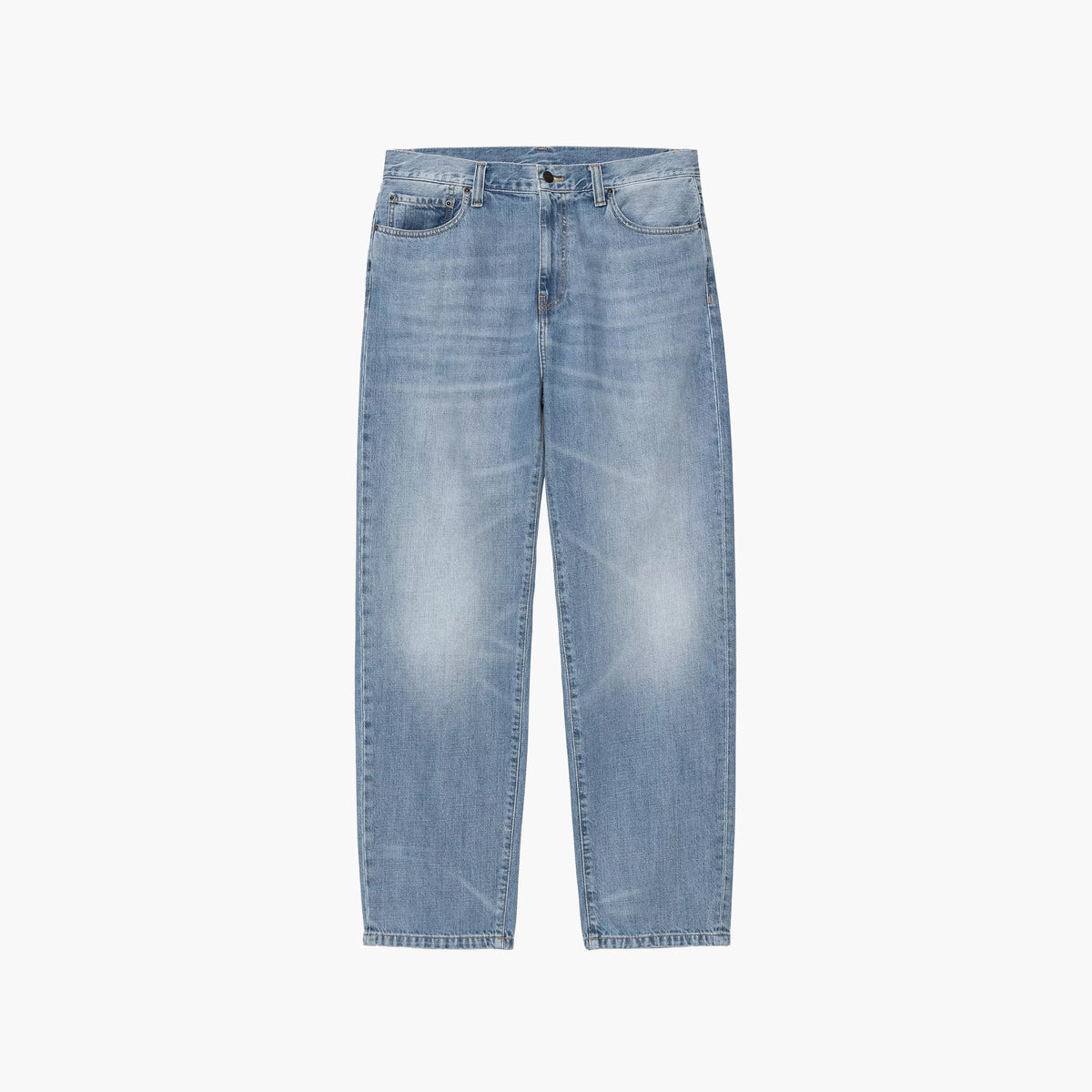 Carhartt WIP Aaron Pant Blue - Burst Washed