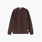 Carhartt WIP Anglistic Sweater - Speckled Tobacco