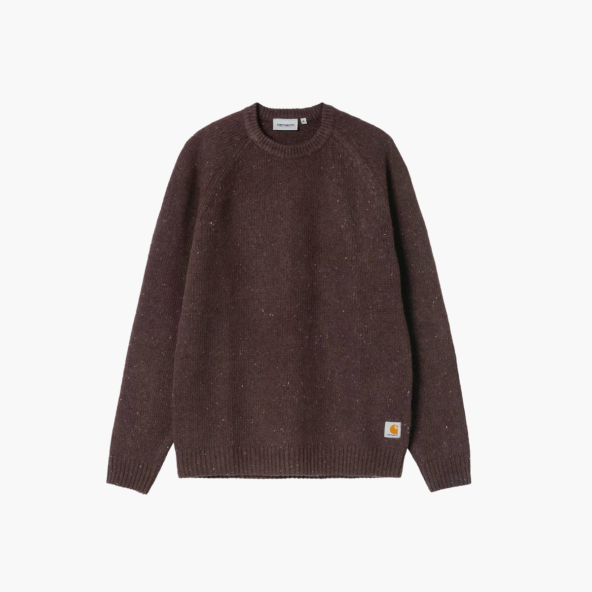 Carhartt WIP Anglistic Sweater - Speckled Tobacco