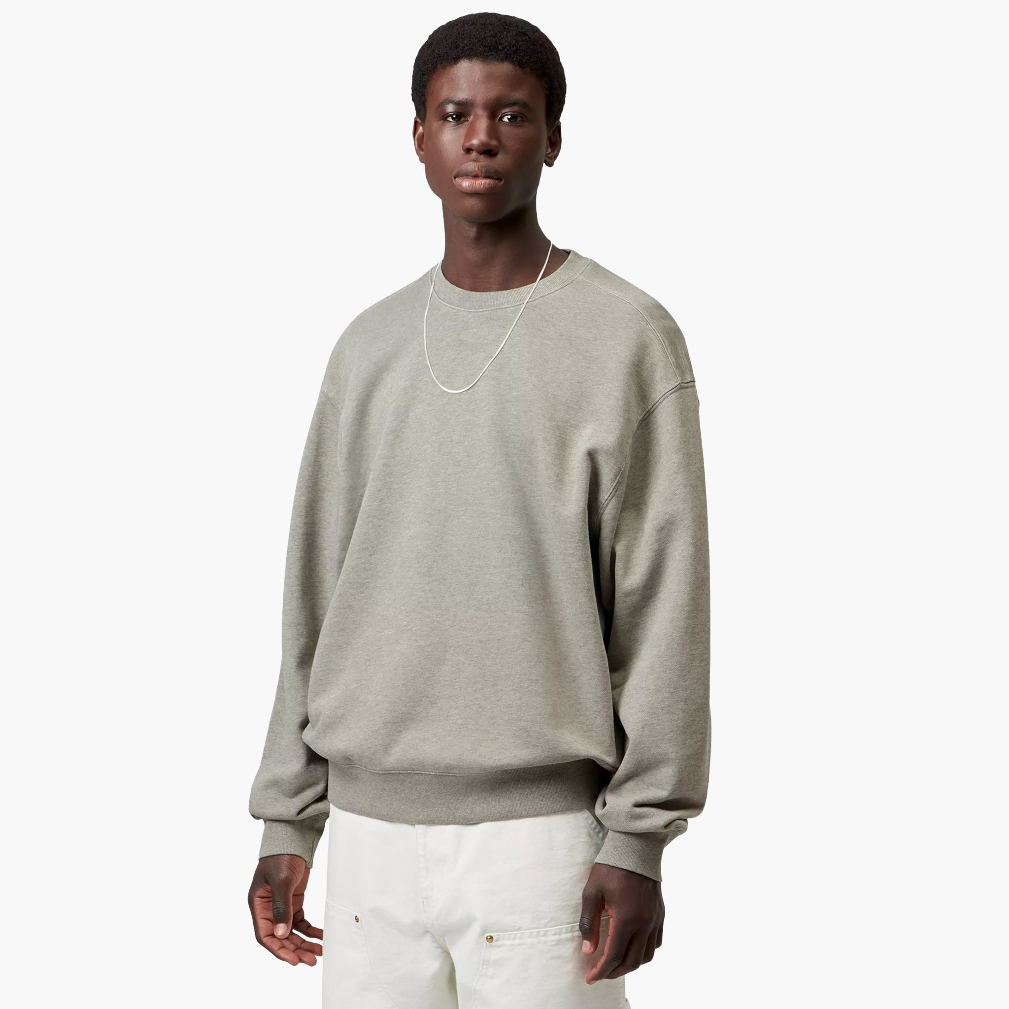 Carhartt Wip Caspian Sweat Shady Green Heather