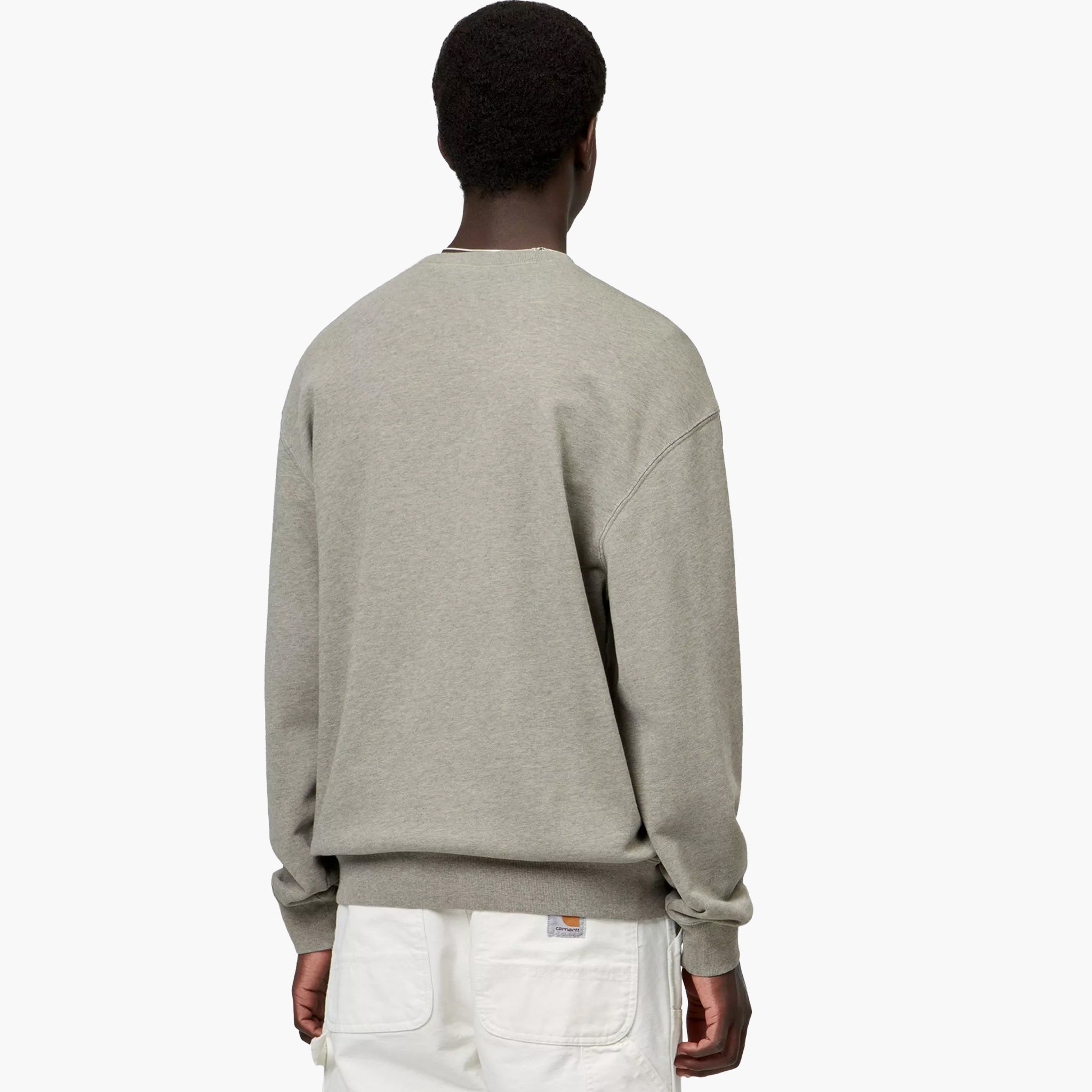 Carhartt Wip Caspian Sweat Shady Green Heather