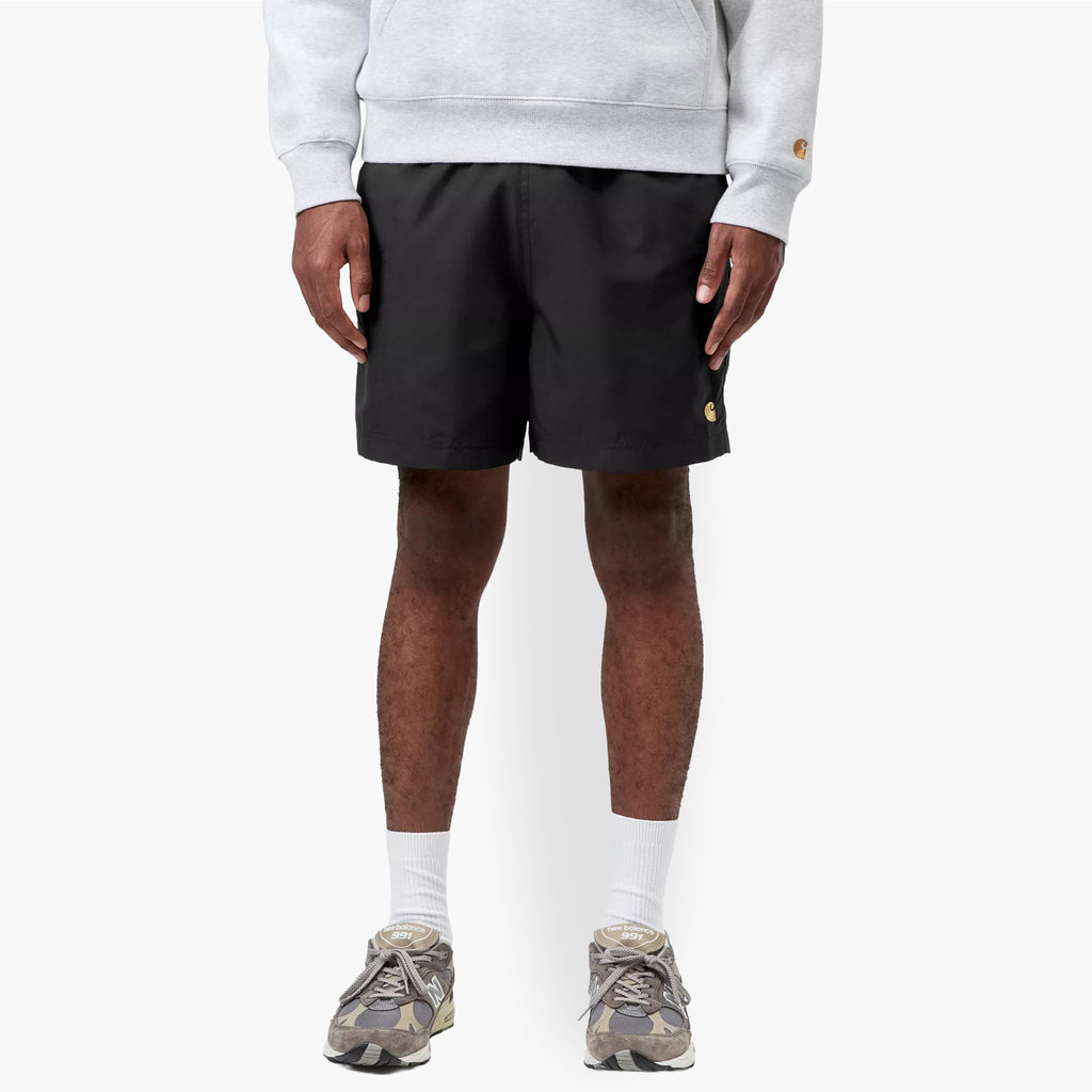 Carhartt WIP Chase Swim Trunks - Black