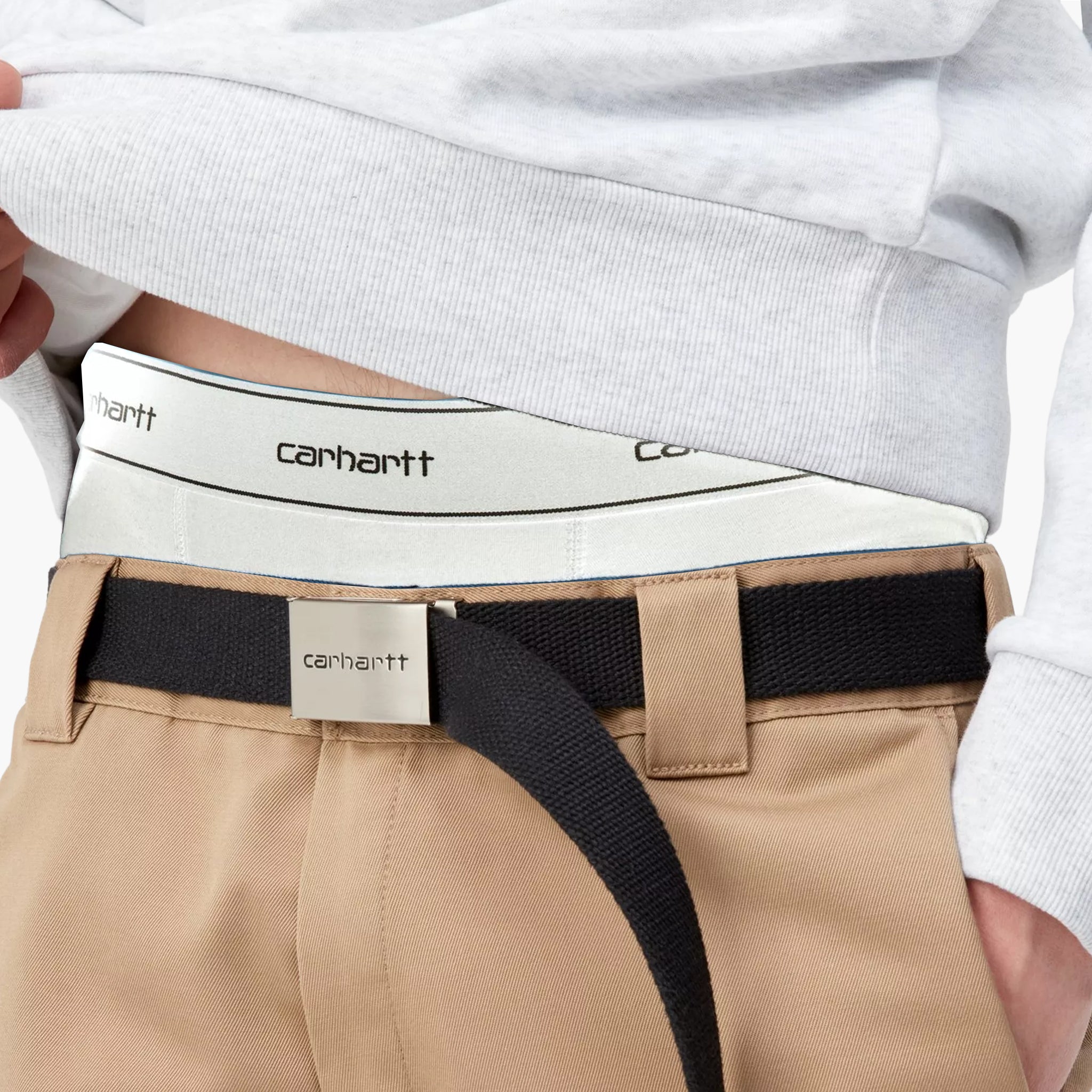 Carhartt WIP Cotton Trunks - White
