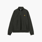 Carhartt WIP Half Zip American Script Sweatshirt - Raven
